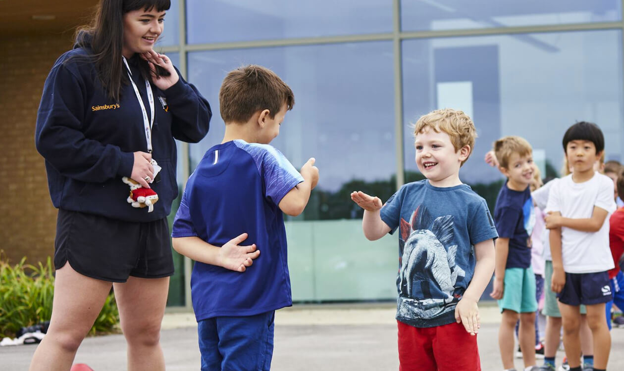 Sainsbury’s Active Kids holiday clubs are designed to help children lead healthier lives